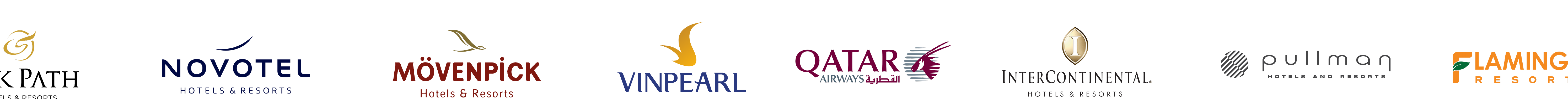 Silk Path, Novotel, Mövenpick, Vinpearl, Qatar Airways, InterContinental, Pullman, Flamingo